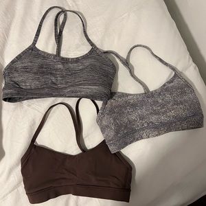 Lululemon Flow Y Sports Bra Nulu - 3 colors all size 4